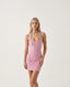 MIRANDA RHINESTONE MINI DRESS