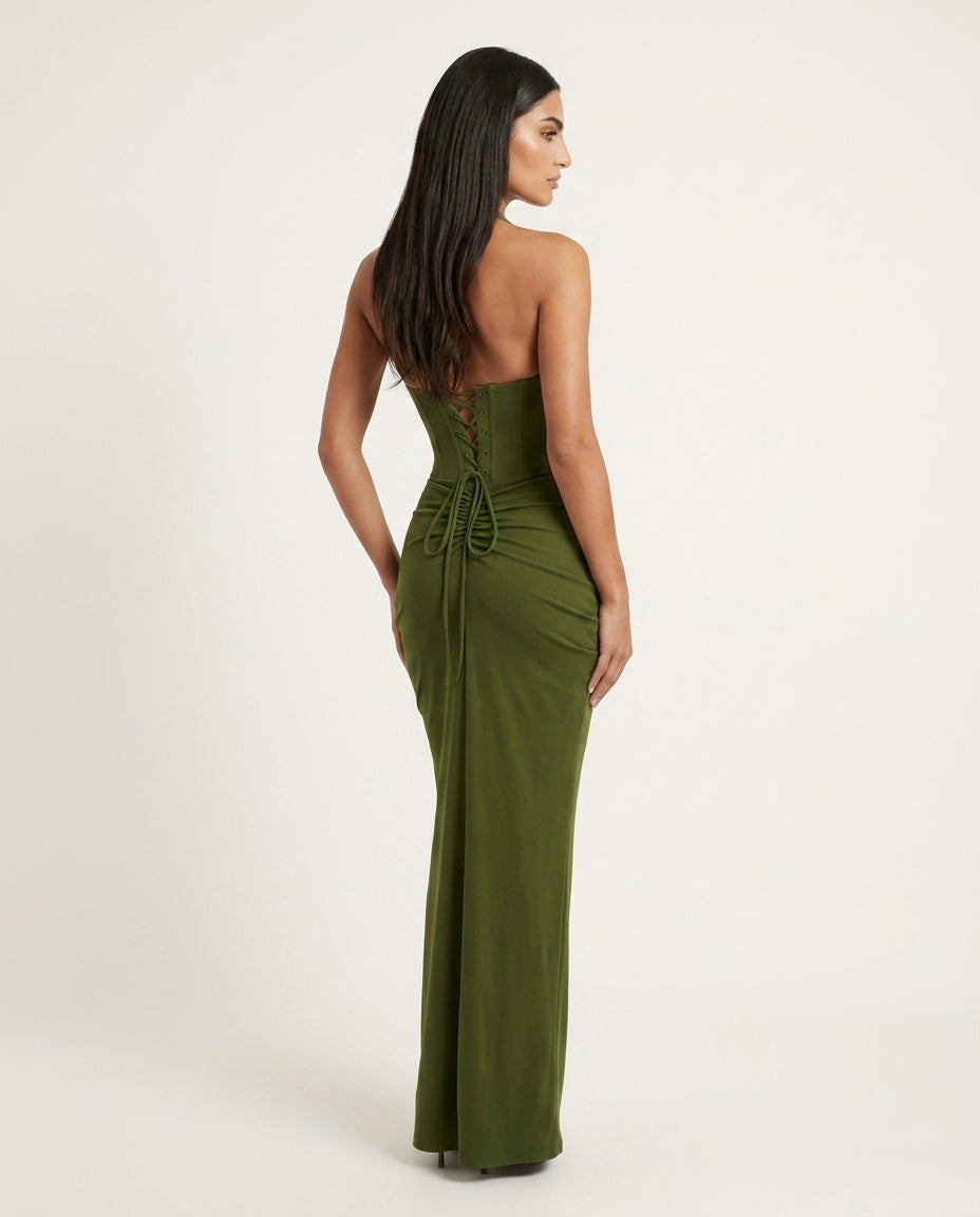 GAIA CORSET MAXI  DRESS Secondary image