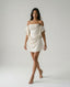 AYA DRAPED MINI DRESS