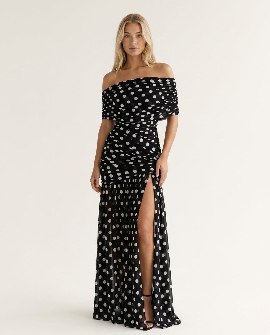 Polka Dream Maxi Dress