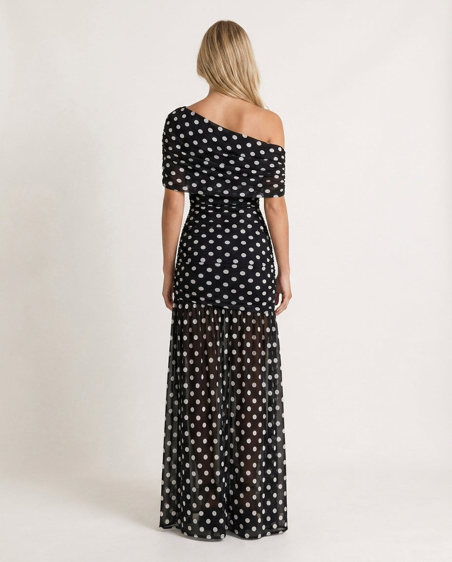 Polka Dream Maxi Dress
