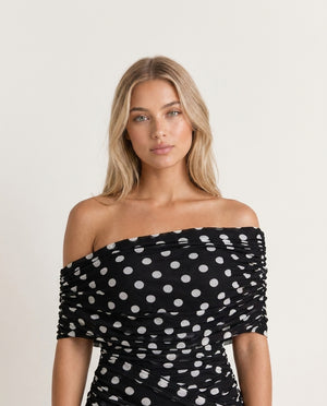 Polka Dream Maxi Dress