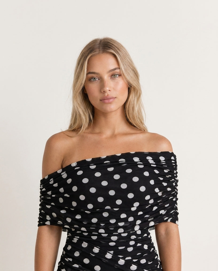 Polka Dream Maxi Dress