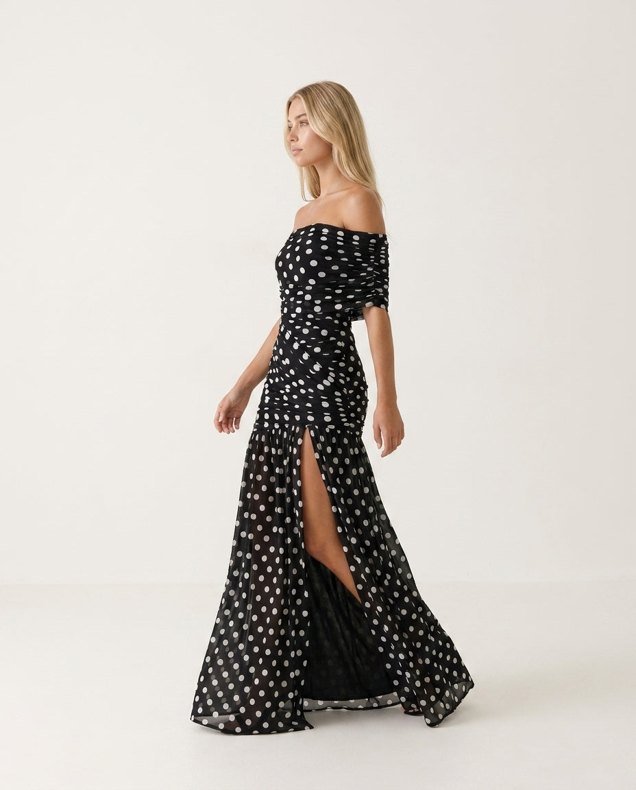 Polka Dream Maxi Dress