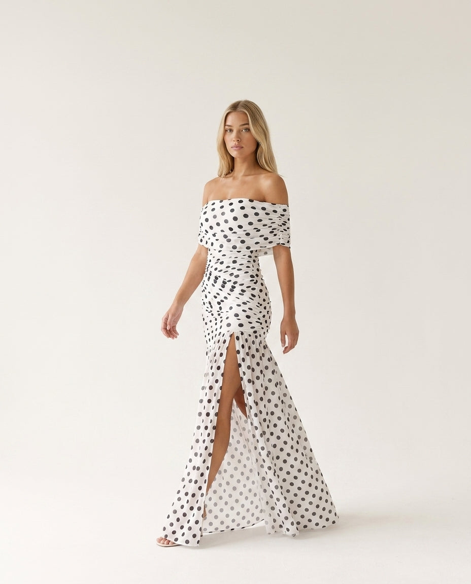 Polka Dream Maxi Dress