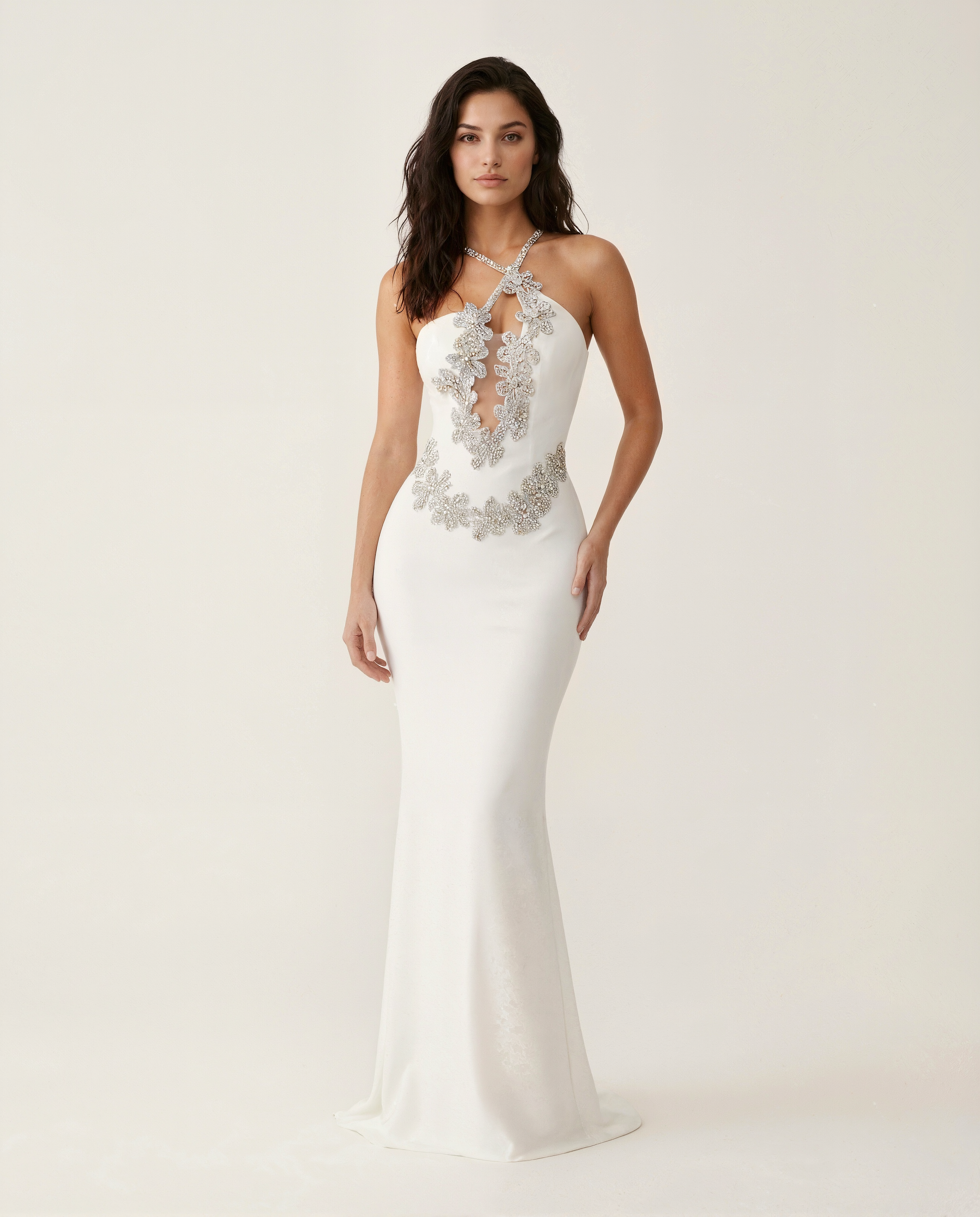 Aphrodite Floral Gown