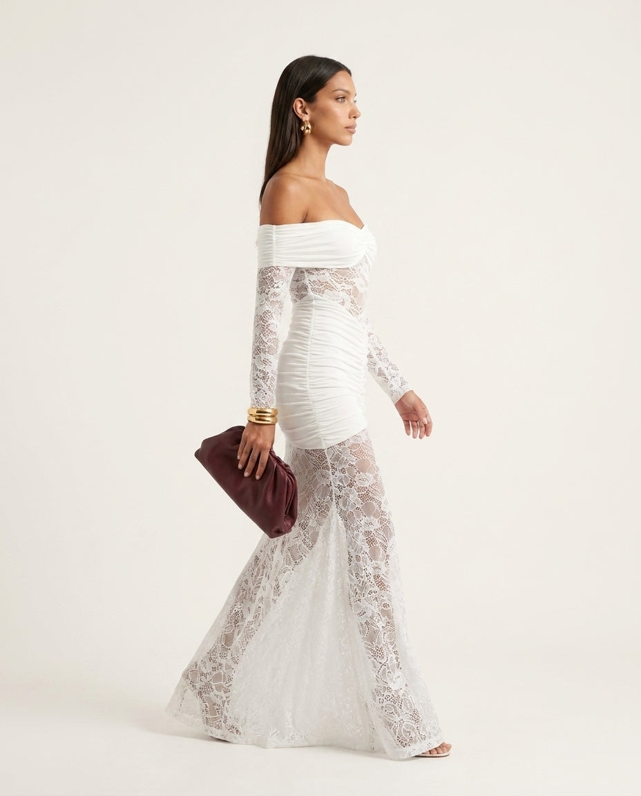Misha Lace Maxi Dress