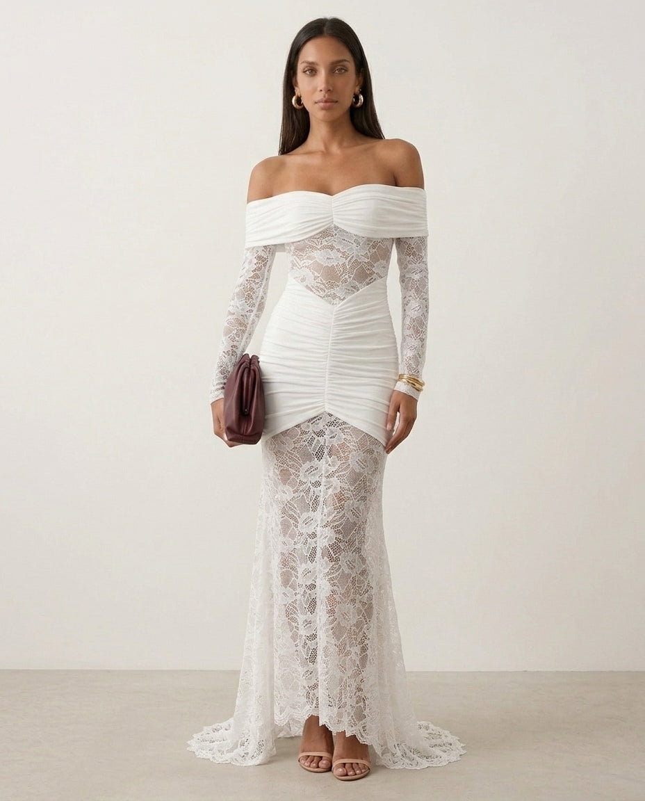 Misha Lace Maxi Dress