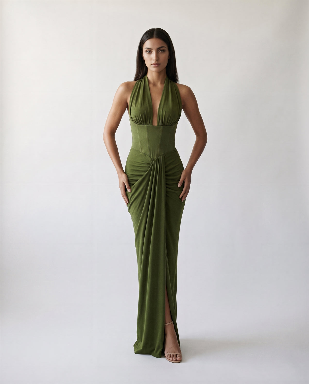GAIA CORSET MAXI  DRESS Main image
