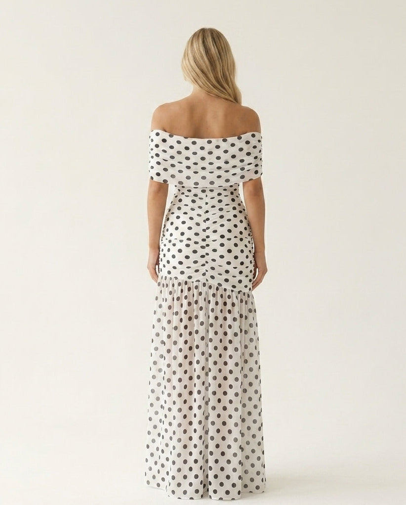Polka Dream Maxi Dress