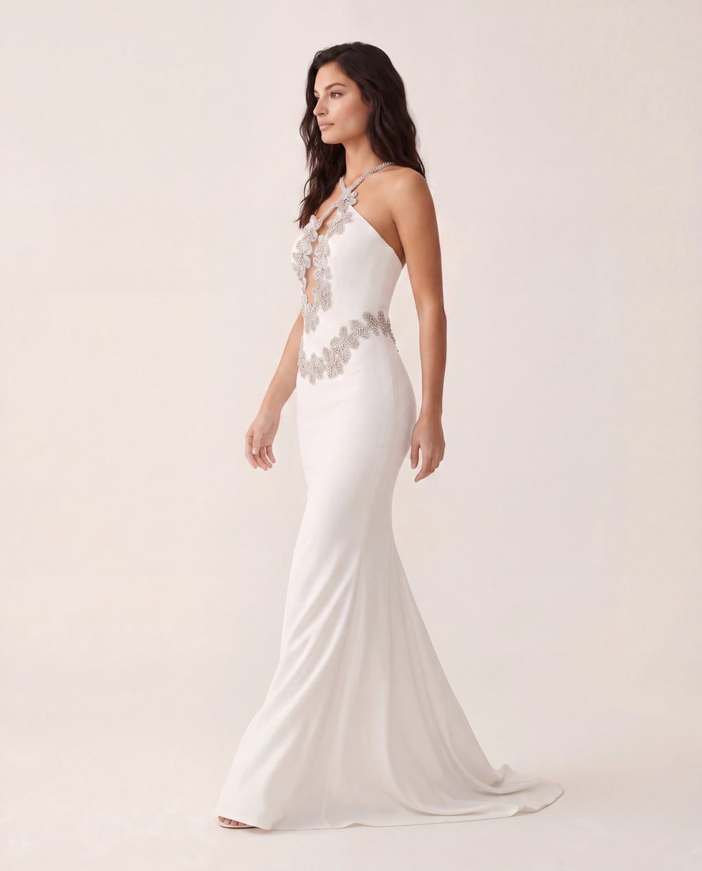 Aphrodite Floral Gown